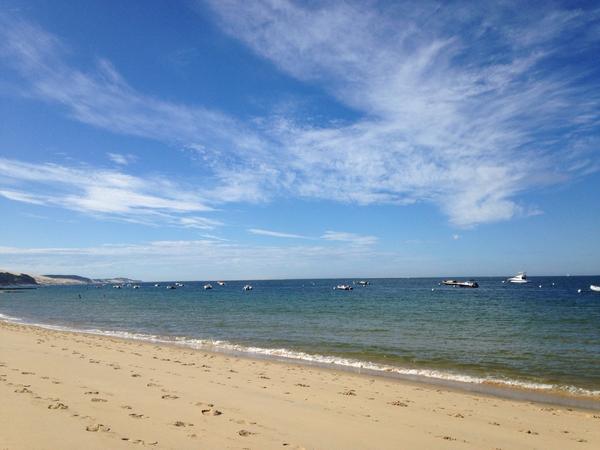 Pascalquillivic's tweet image. Temp de l air 27•, temp de l eau 21•, pas de touristes, meilleur moment de l'année. cc @EspritBassin