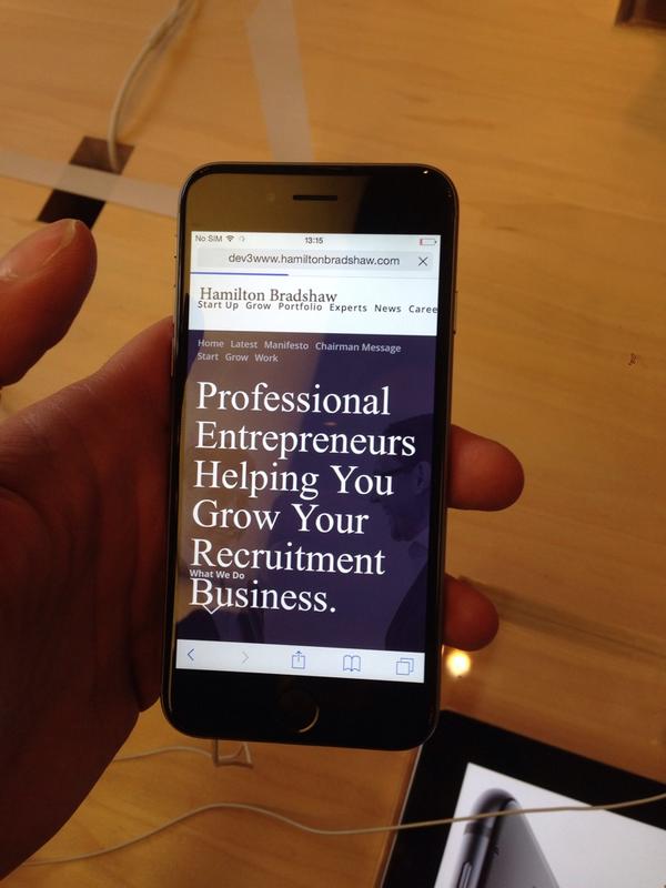 _edrobertson's tweet image. Testing the new work website on the iphone 6 #bugs #monkeytesting