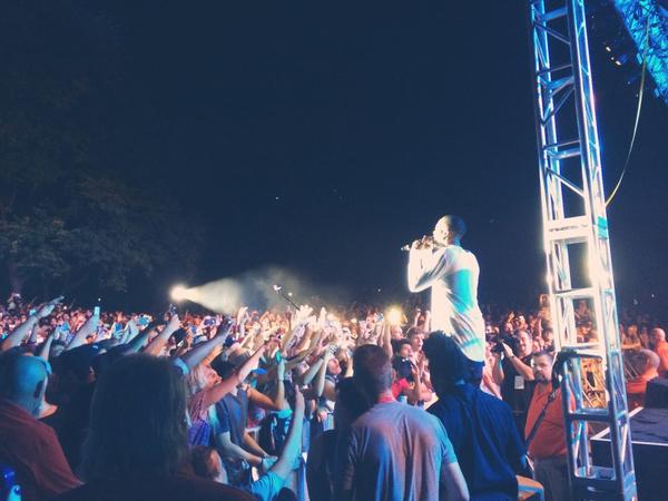 BTBslc's tweet photo. B.o.B was incredibly dope tonight. Big thanks to @UUtah and@ASUUevents for having us. #Redfest2014 http://t.co/h1kW4V0SDp