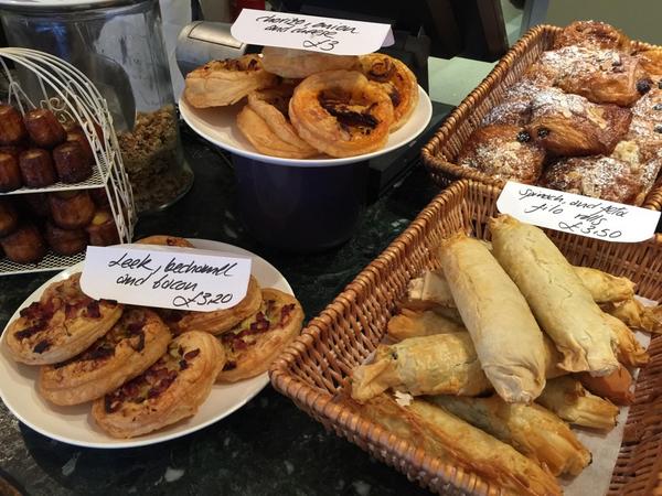 Savoury or sweet? Decisions decision..freshly out of the oven, made lovingly by our bakers