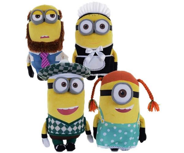 Verschrikkelijke Ikke Minion knuffels geel en paars. Mooie zachte kwaliteit. 8 modellen op voorraad #knuffelplanet