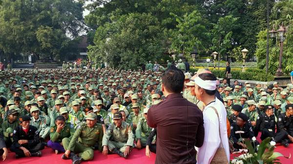 Bupati Purwakarta merubah nama  HANSIP menjadi BADEGA LEMBUR setelah dikeluarkannya Perpres 88/ 2014