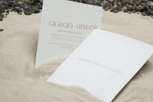 Take a seat! The Giorgio @Armani Spring '15 show is about to start: stylem.ag/1uQbo07 #MFW