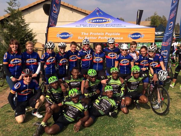 Great #ridewiththepros @Dischem @Trustedbysport initiative. Thanks to all our athletes for joining us #safealltheway