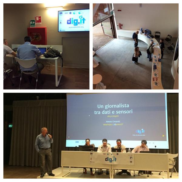 rosamdinatale's tweet image. #digit14 a #Prato#. Incontro sul #sensorjournalism con @jenkin27