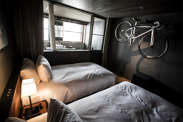 lxtb's tweet image. Ready to check-in while still on your bicycle? Meet #Hotel Cycle in #japan #cycling