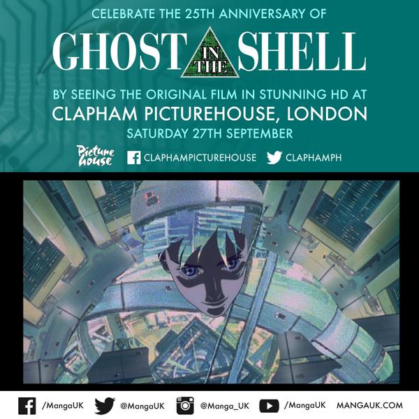 Funimation UK & IRE (@funimationuk) on Twitter photo Watch #GhostInTheShell in stunning HD at <a href="/ClaphamPH/">Clapham Picturehouse</a> in London on 27th Sept. Tickets @ picturehouses.co.uk/film/Ghost_In_… #GITS Watch #GhostInTheShell in stunning HD at <a href="/ClaphamPH/">Clapham Picturehouse</a> in London on 27th Sept. Tickets @ picturehouses.co.uk/film/Ghost_In_… #GITS