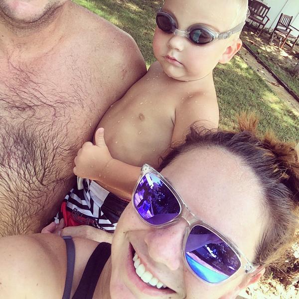 MissLamby's tweet image. Love this little dude #swimmer #noteven2 #Swimming