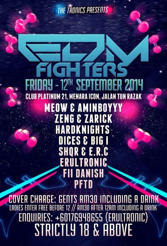 ZarickIskandar's tweet photo. Join me this Friday @ Platinum 21. Mention #ZENGANDZARICK at door! #EDMfighters http://t.co/rrZcHqqWV9