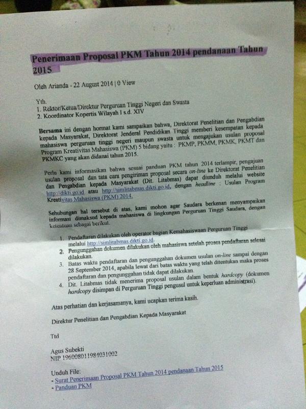 Program Kreativitas Mahasiswa, hayyuu ikutan yuk