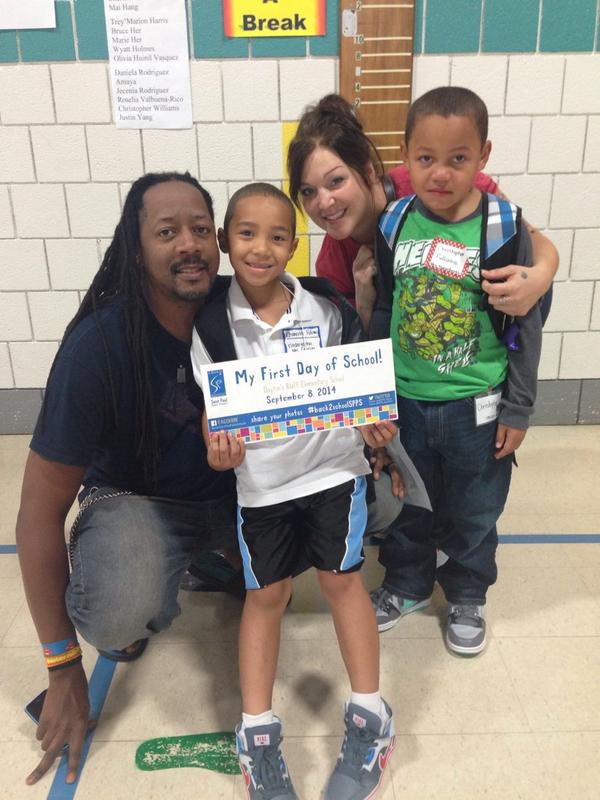 SPPS_News's tweet image. First day of kindergarten at #DaytonsBluff! #Back2SchoolSPPS