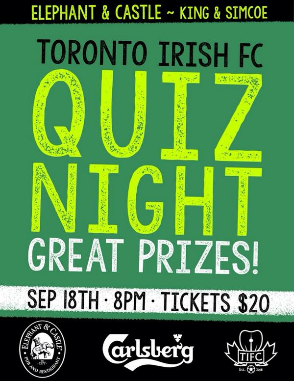 TIFC quiz night at <a href="/elephantcastle/">Elephant & Castle</a> King &amp; Simcoe -- Sep 18th -- all welcome, more info here: m.facebook.com/events/1482494…