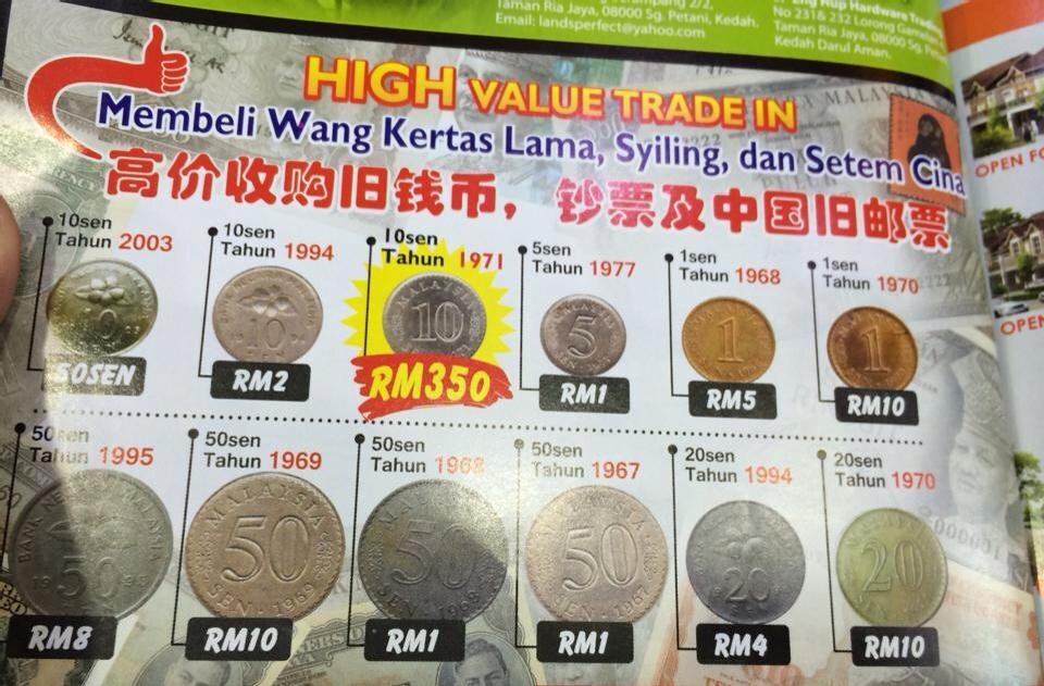 Duit Syiling 20 Sen Yang Dicari : Menjana duit syiling dan tiket