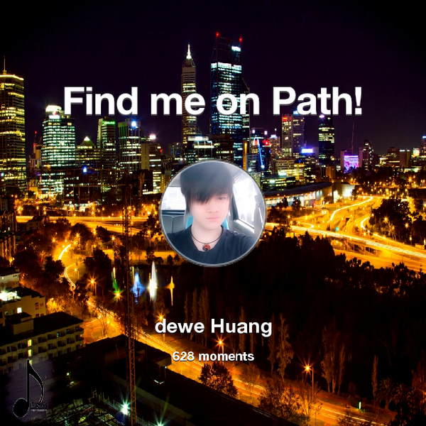 dewe_d's tweet photo. I've shared 628 memories with my friends on #Path - see them now at http://t.co/KKjWmaQzY7! #thepersonalnetwork http://t.co/5EPshj53y2