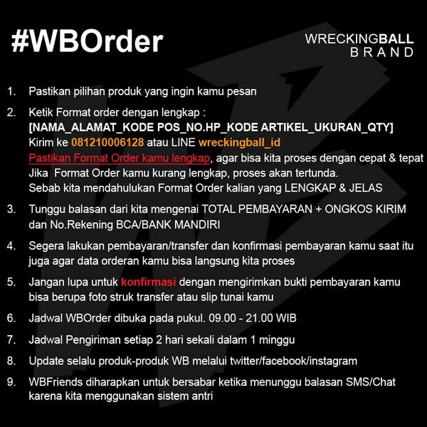 wreckingball_ID's tweet photo. BERIKUT INI TATA CARA ORDER PRODUK WB #WBOrder http://t.co/GZ6bJkkkML