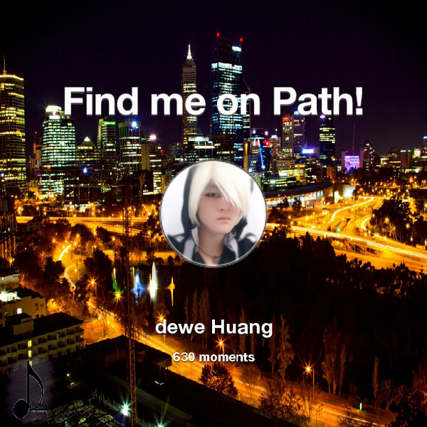 dewe_d's tweet photo. I've shared 630 memories with my friends on #Path - see them now at http://t.co/KKjWmaQzY7! #thepersonalnetwork http://t.co/gzCueHNxDD
