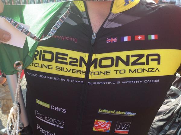 <a href="/ride2monza/">ride2monza</a> doing some fantastic work for those less fortunate. Safe journey home guys.