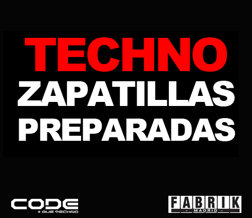 TECHNO las zapatillas PREPARADAS !!!!
