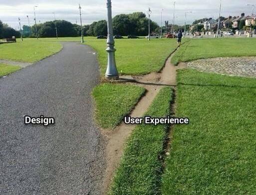Design Vs. User Experience