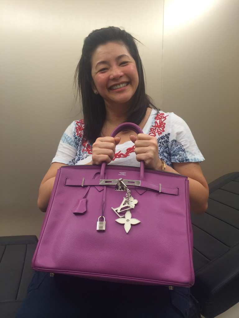 Victoria G. Belo, MD on X: @reginevalcasid 😊 thank you visiting me today  with your beautiful #hermes #birkin bag with #louisvuitton key chains   / X