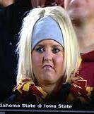 proud_iowan's tweet image. ISU&apos;s answer to Vodka Sam......Bacon Becky. #cyhawkweek