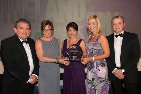 stem_project's tweet image. STEM collecting their sustainable Ireland award   Thanks to all our businesses for your hard work on the project.