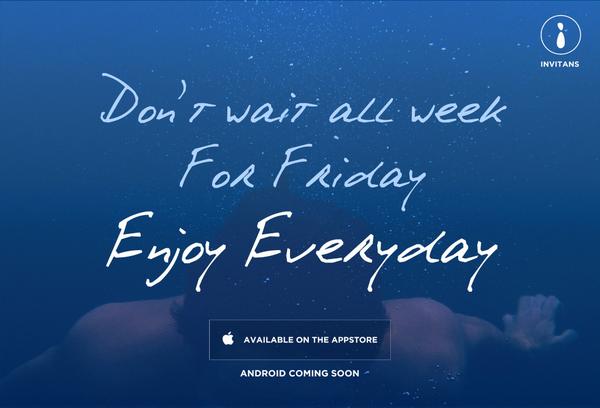 Get Invitans app and always find events to colour up your day! 
#colour #day #everyday #app #mobile #appstore #enjoy