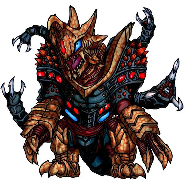 Uキラーザウルス Uキラーザウルス怪獣フィギュア 多腕デザイン【公式