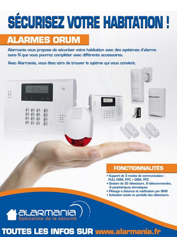 alarmania's tweet photo. Des #alarmes #Orum pour sécuriser votre habitation...
Renseignez-vous !
http://t.co/PZbPpOSzNt http://t.co/mOhO67eQT7