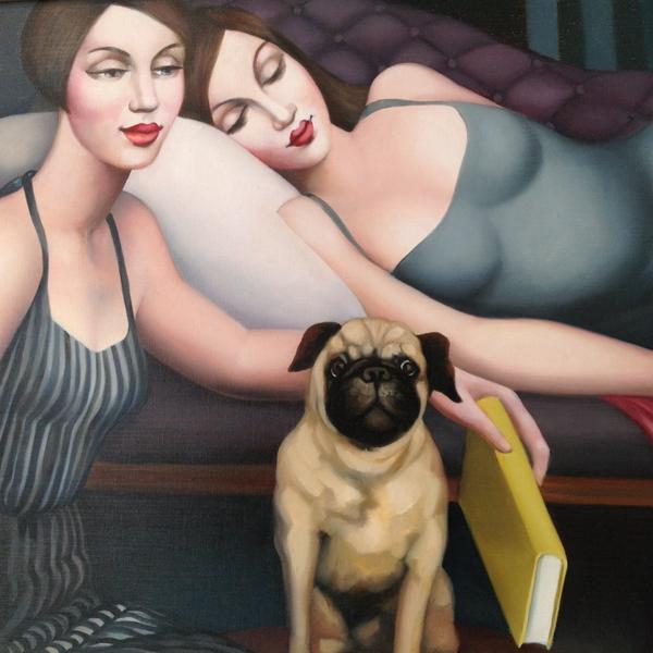 ingofincke's tweet photo. #Rachel Deacon's powerful and very beautiful ladies have arrived in #Battersea http://t.co/Z0KS7ic4SF