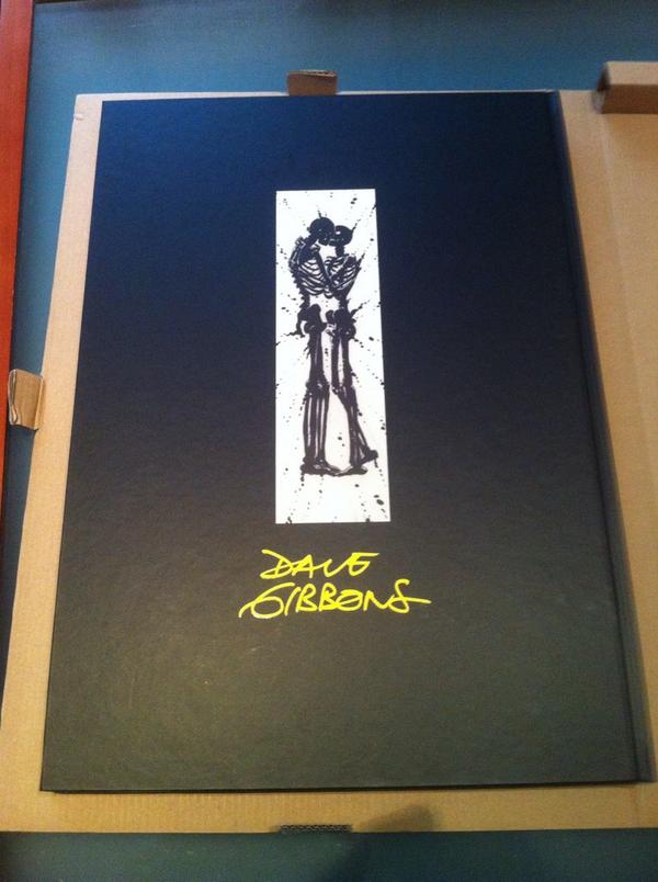 gorkafraile's tweet photo. #Unboxing #Watchmen #ArtifactEdition by @davegibbons90 http://t.co/yIqsLC3Ijd