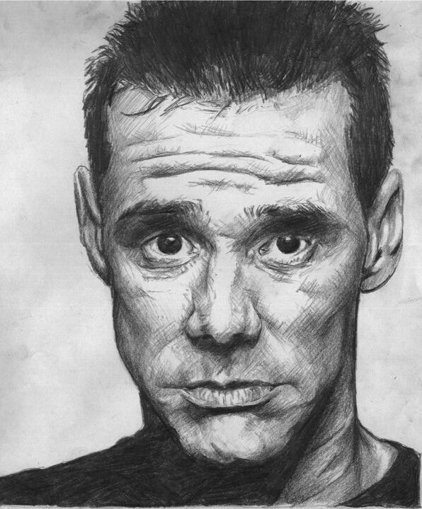 Jim carrey drawing!
