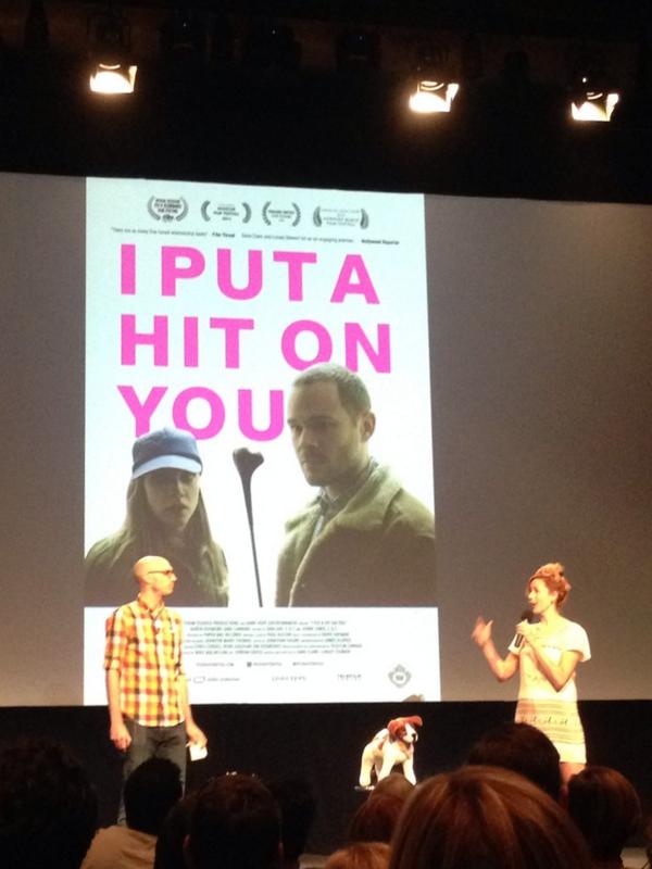 Great #PitchThis by @imdaneclark <a href="/mellamolinsey/">Linsey Stewart</a> of #IPutaHitOnYou which starred @saradjcanning &amp; plays <a href="/whisfilmfest/">Whistler Film Fest</a>