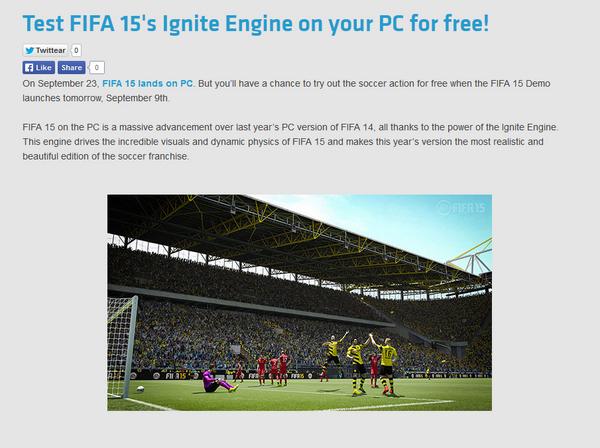 fifa 15 demo for pc fifa 15 demo for pc