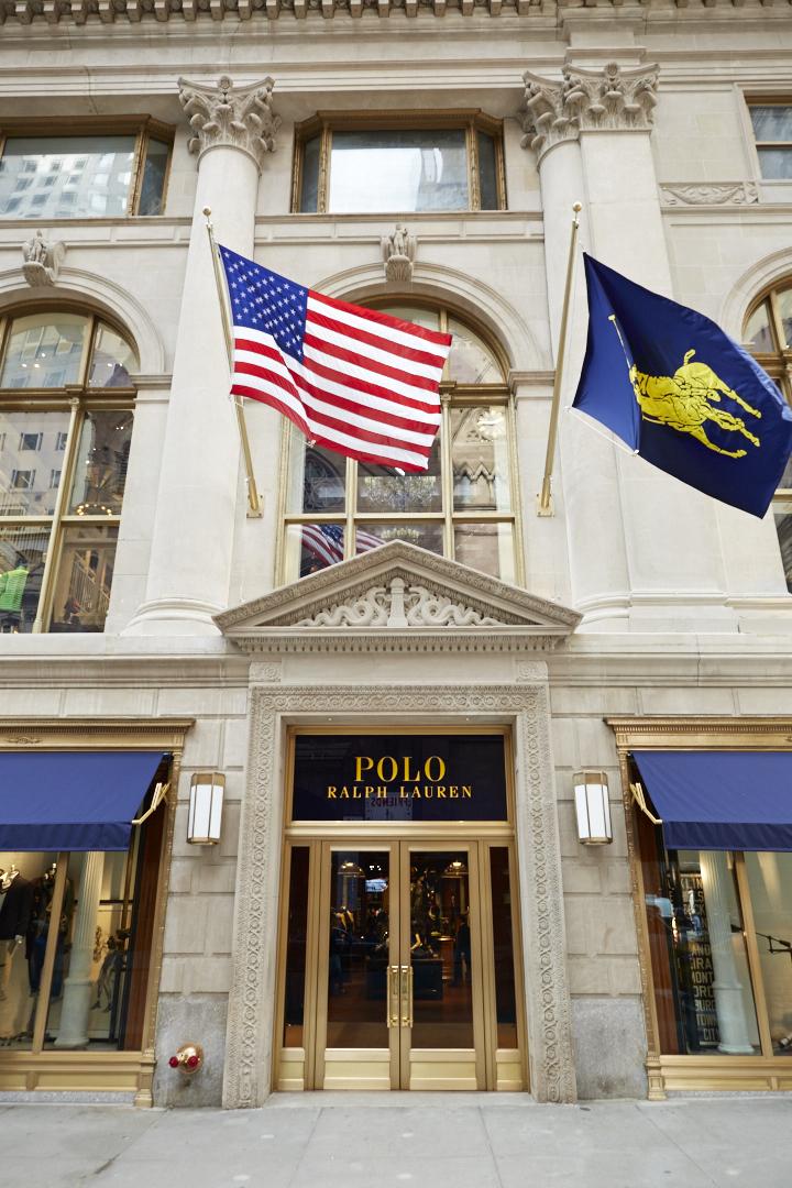 Ralph Lauren - The flagship store at 711 Fifth Avenue – and its