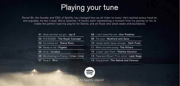 volvocars's tweet photo. .@eldsjal When you get your number 14 #XC90FirstEdition, fire up these 14 tracks: http://t.co/Oxgk8RMpcq http://t.co/lOZSvAlAAs