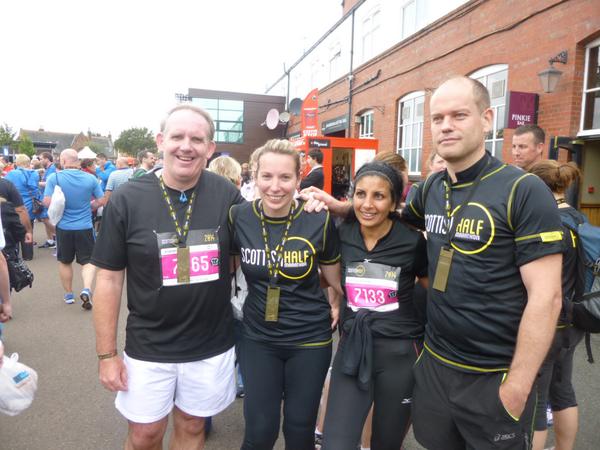balfourmanson's tweet image. 'B+M strollers' completed the #scottishhalfmarathon on Sat raising over £2k for @PlaylistForLife &amp;amp; @DyslexiaScotlan