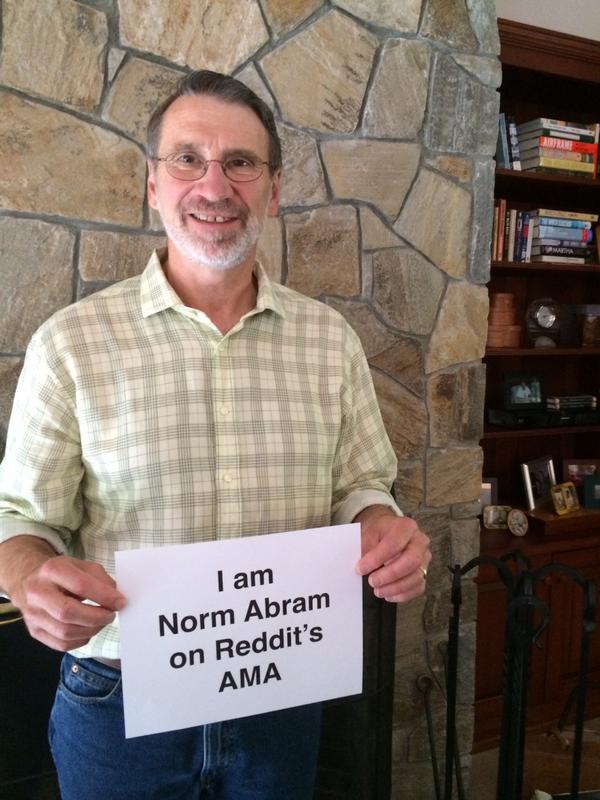 ThisOldHouse's tweet image. Join @RogerCookTOH @thisoldplumber &amp;amp; Norm Abram on @reddit_AMA TODAY at 11AM EST 
#TOHTV bit.ly/1lR1lHV