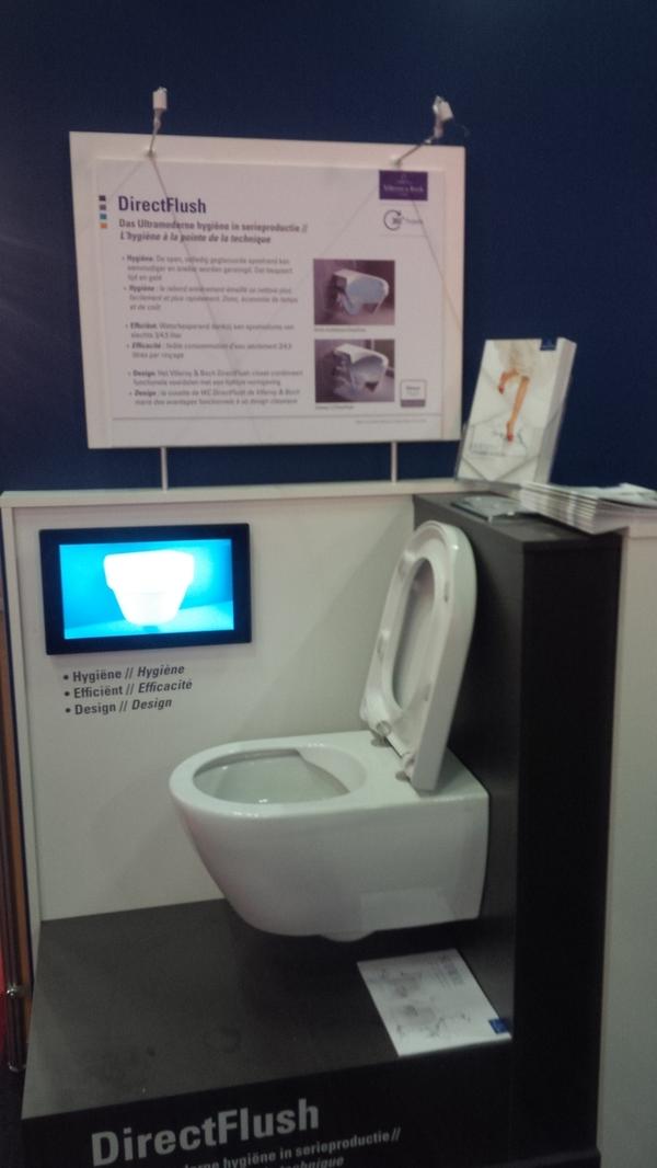 ewalddams's tweet image. In @Evenementenhal zijn we er ook weer klaar voor! Hal 5 stand 547. @VilleroyandBoch #directflush #metalrim