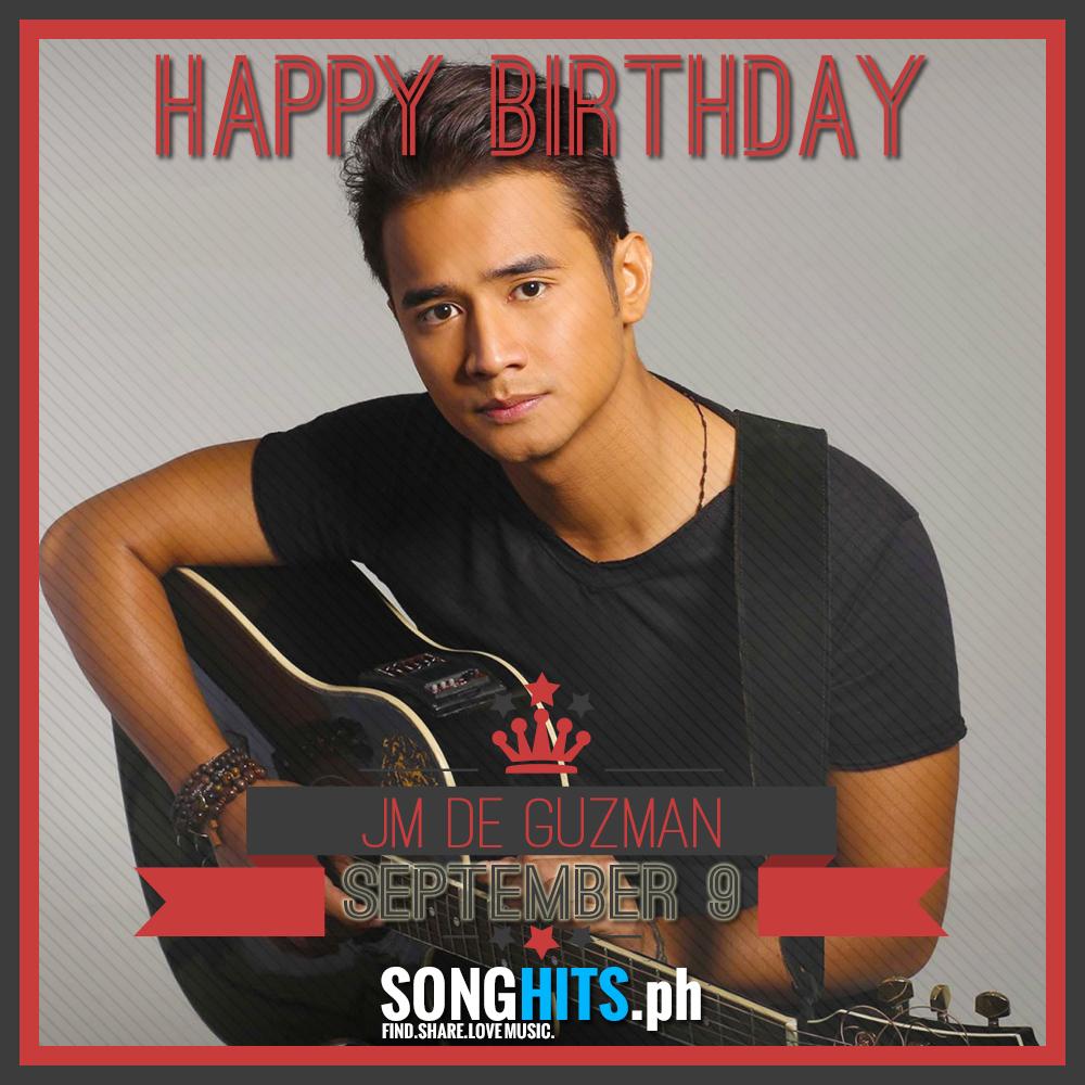 Happy Birthday Mr. JM De Guzman.  