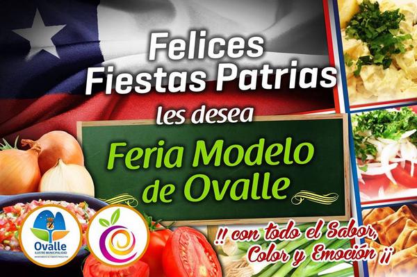 Todos invitados a disfrutar de la Feria Modelo de @Ovalle_Chile