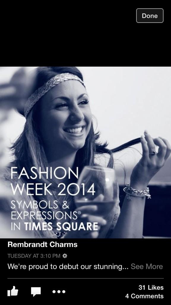 MsMandy17's tweet photo. Rembrandt Charms will be in NYC Time Square this month! #charms #NYC #fashionweek #FallFashion #layers #jewelry http://t.co/6F3YVVepA2