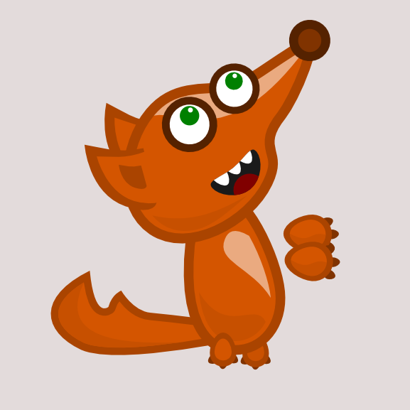 SnoutUp's tweet photo. A very derpy fox. #TAGJAM14 http://t.co/JL6IFzmACb