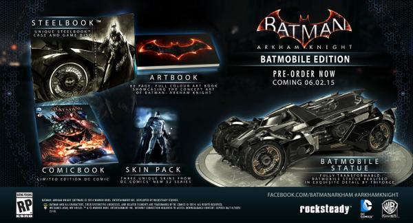 Batman: Arkham Knight Batmobile Edition