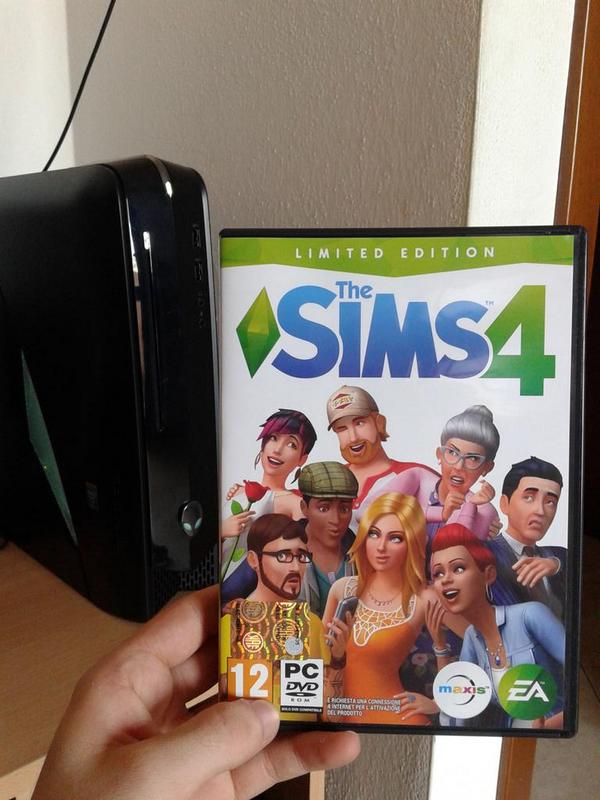 SimsLiveGroup's tweet image. #TheSims4 + #Alienware my life is complete xD