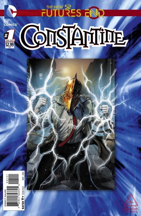 DCOfficial's tweet image. Is John ready to embrace his...umm...fate? Preview CONSTANTINE: FUTURES END #1: bit.ly/1tErtrC