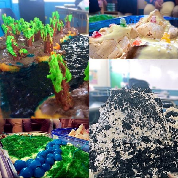 gilsalacr's tweet image. Proyecto de maquetas comestibles con los chicos de 10º año. 😋 #EstudiosSociales #ModosDeVida #LighthouseCR