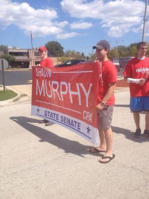 #TeamMurphy @ the Chicago Ridge 100th anniversary parade!  
#ILSenateDistrict18