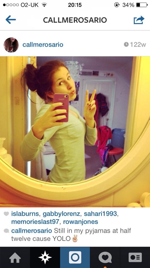 KateDohertyX's tweet photo. #half12 😱 #yolo ✌️ http://t.co/7ok3IEbgVm