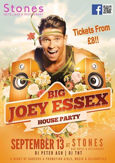 StonesMinehead's tweet photo. This Saturday @JoeyEssex_ will be making an appearance at @StonesMinehead!! http://t.co/GfjfGVwWc2